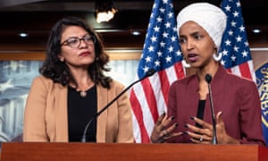 Ilhan Omar and Rashida Tlaib.