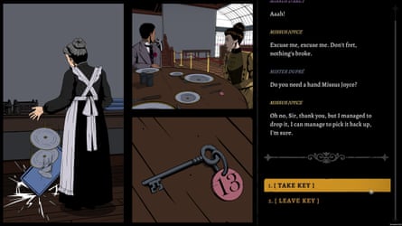 Gemeplay in The Séance of Blake Manor.