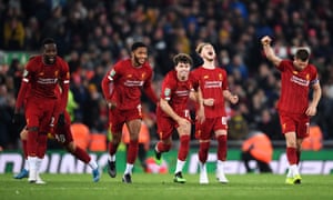 Liverpool 5 5 Arsenal 5 4 Pens Carabao Cup Fourth Round As It Happened Football The Guardian