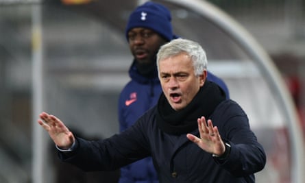 The Tottenham manager José Mourinho