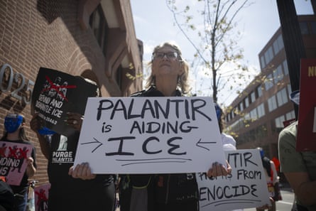 a person holding a sign