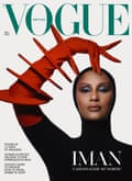 Okładka Vogue'a Iman