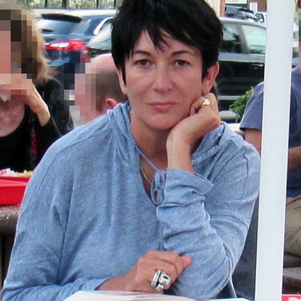 Ghislaine Maxwell Seen In Public For First Time Since Epstein Death Us News The Guardian