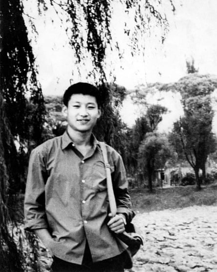 Xi Jinping in 1972, during the time he was sent to the countryside from Beijing as an ‘educated youth’.