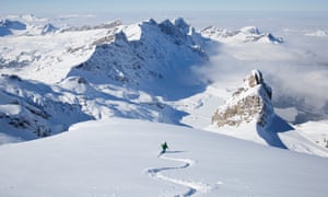 ’There isn't a such factor as unhealthy climate, solely the unsuitable garments’: 10 methods to know you’re a real snow sports activities fan | Come house to the slopes 1 Off-piste skier in powder snow