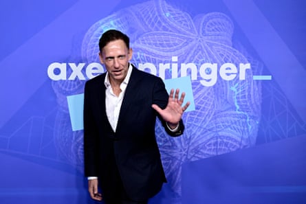 a man waves