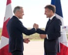 Macron and Carney announce closer France-Canada ties amid Trump tensions