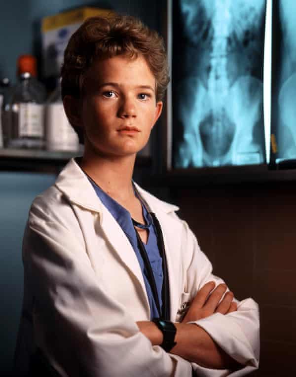 Harris as Doogie Howser circa 1989