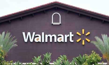 A Walmart Supercenter in Rosemead, California, in 2019. The two workers were assigned to a store in Evergreen Park, Illinois, according to the company.