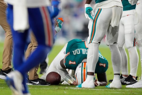 Miami Dolphins quarterback Tua Tagovailoa suffered his fourth documented concussion on Thursday night.