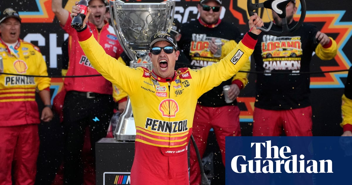 Joey Logano wins his third Nascar title after relentless drive at Phoenix Raceway