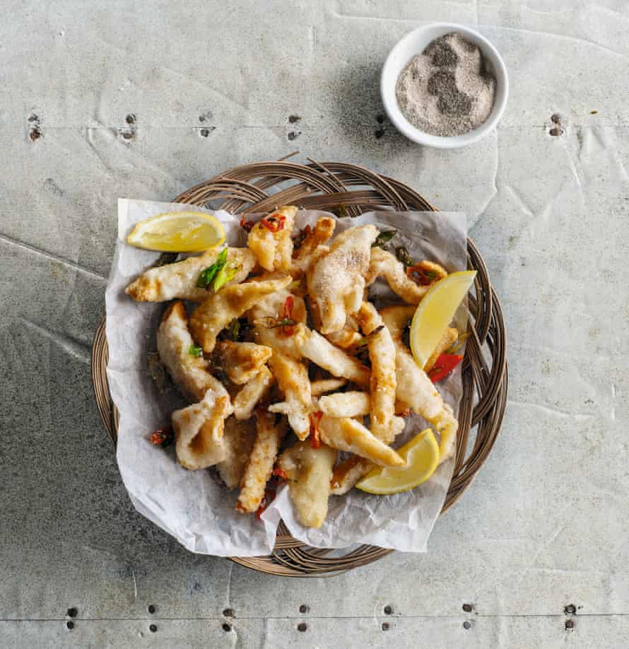 Salt and pepper squid