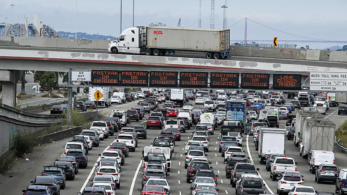 Vehicles in traffic