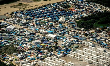 The Calais refugee camp