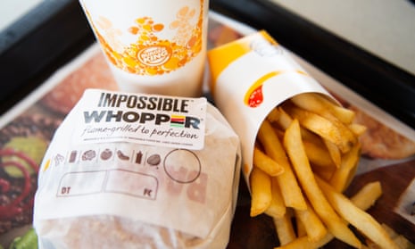 The ‘Impossible Whopper’ is being sold at 59 Burger King joints in St Louis.