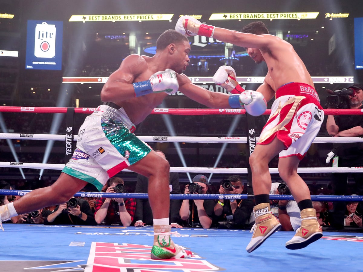 Errol Spence Jr Overwhelms Mikey Garcia In Pound For Pound