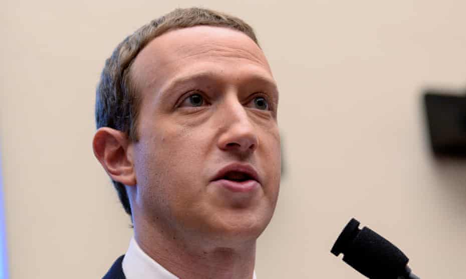 FILE PHOTO: Facebook CEO Zuckerberg testifies about cryptocurrency Libra at House Financial Services Committee hearing on Capitol Hill in Washington<br>FILE PHOTO: Facebook Chairman and CEO Mark Zuckerberg testifies at a House Financial Services Committee hearing examining the company’s plan to launch a digital currency on Capitol Hill in Washington, U.S., October 23, 2019. REUTERS/Erin Scott/File Photo