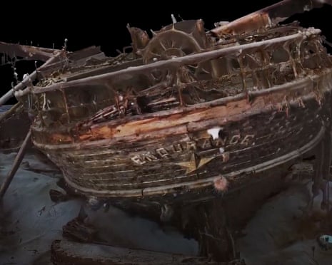New 3D model of Shackleton's Endurance