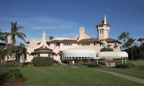 Trump's Mar-a-Lago estate in Palm Beach, Florida.