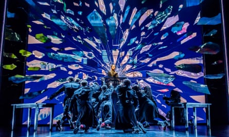 MJ the Musical at the Prince Edward Theatre, London in 2024. The show is set in 1992 during rehearsals for Jackson’s Dangerous tour.