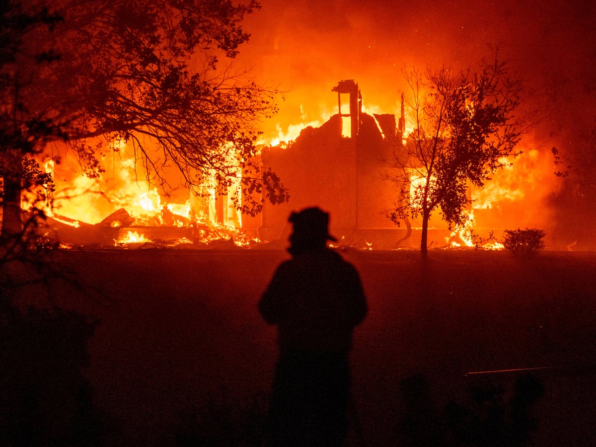California Fires Hundreds Of Blazes Burn Amid Scorching Heatwave As It Happened Us News The Guardian