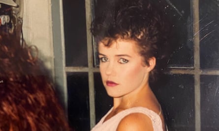 Malcolm during her days studying at Wellington’s Toi Whakaari: The New Zealand Drama School, 1987