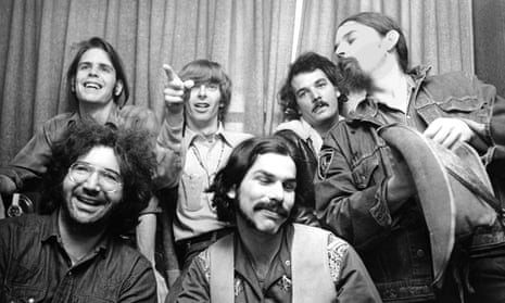 The Grateful Dead, 1970 (clockwise): Bob Weir, Phil Lesh, Bill Kreutzmann, Ron “Pigpen” McKernan, Mickey Hart and Jerry Garcia.