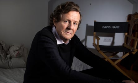 David Hare - photographed in his writing studio in North London Photograph by DAVID LEVENE For SATURDAY