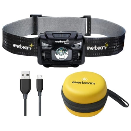 Everbeam H6 Pro LED Head Torch Headlamp.