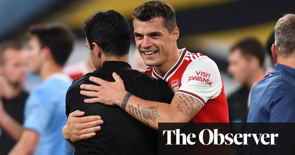 Selfless Granit Xhaka completes unlikely Arsenal redemption