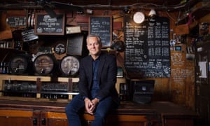 Nick Fisher, CEO of Facewatch, a UK facial-recognition firm, in Gordon’s Wine Bar, London