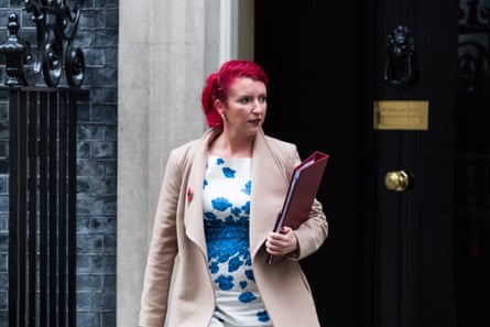 Louise Haigh leaving 10 Downing Street after a cabinet meeting in October 2024