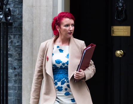Louise Haigh on Downing Street.