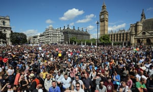 March for Europe in
      Parliament Square