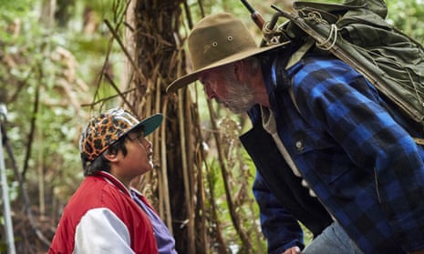 Julian Dennison and Sam Neill in Hunt for the Wilderpeople.