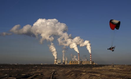 Europe’s largest coal-fired power plant, in Belchatow, Poland