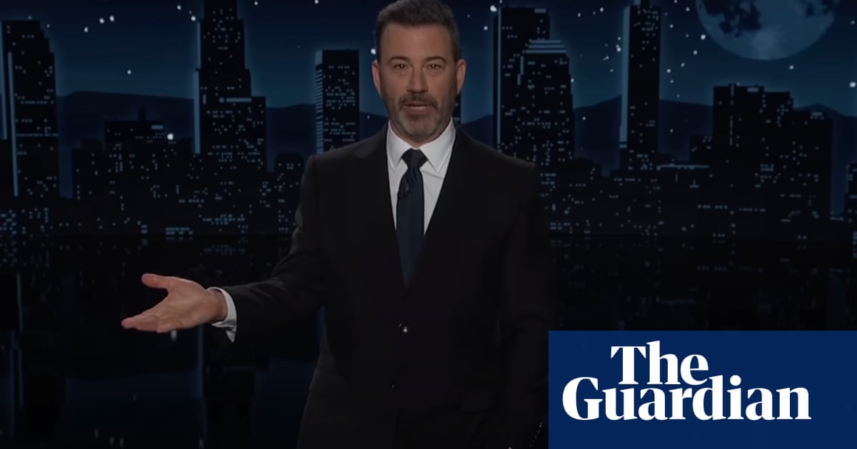 Jimmy Kimmel on Trump's tariffs: Can you believe we're shaking down Canada?'