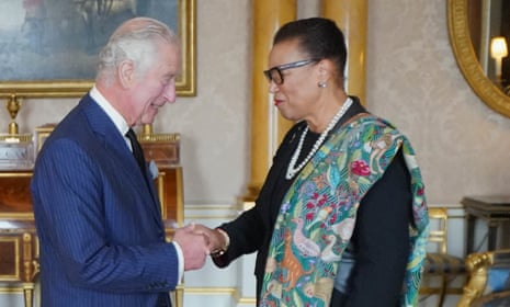 King Charles III met with Commonwealth Secretary General Baroness Patricia Scotland at Buckingham Palace yesterday.