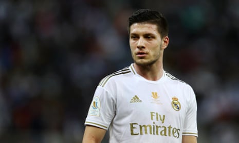 Luka Jovic has scored just twice for Real Madrid in his debut season, and risks missing the resumption with a bizarre injury.