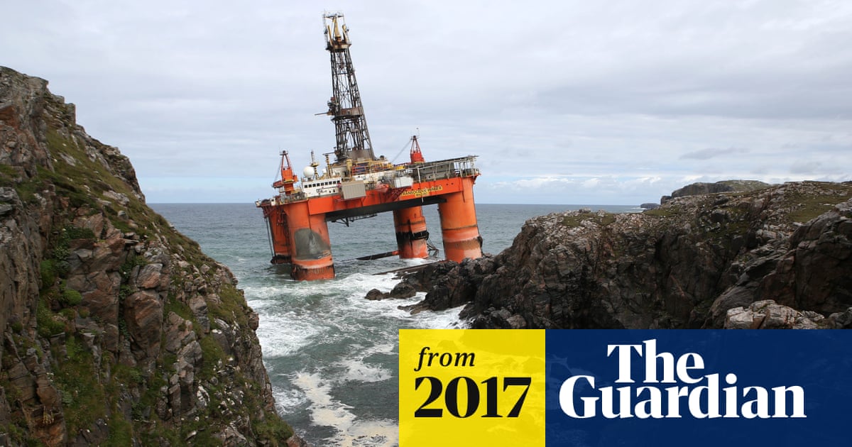 Where oil rigs go to die
