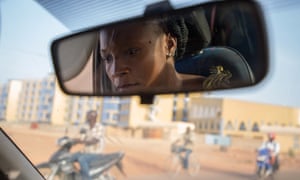 Bibata Gansgne, aka Biba, is the only female taxi driver in Burkina Faso’s capital, Ouagadougou