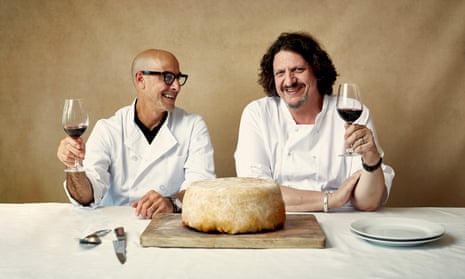 Stanley Tucci, Jay Rayner and their timpano