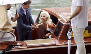 Lady Gaga and Bradley Cooper in Venice