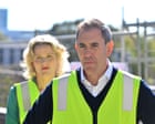 Australia politics live: budget funds to speed up environmental approvals; Coalition deals with Farrer loss