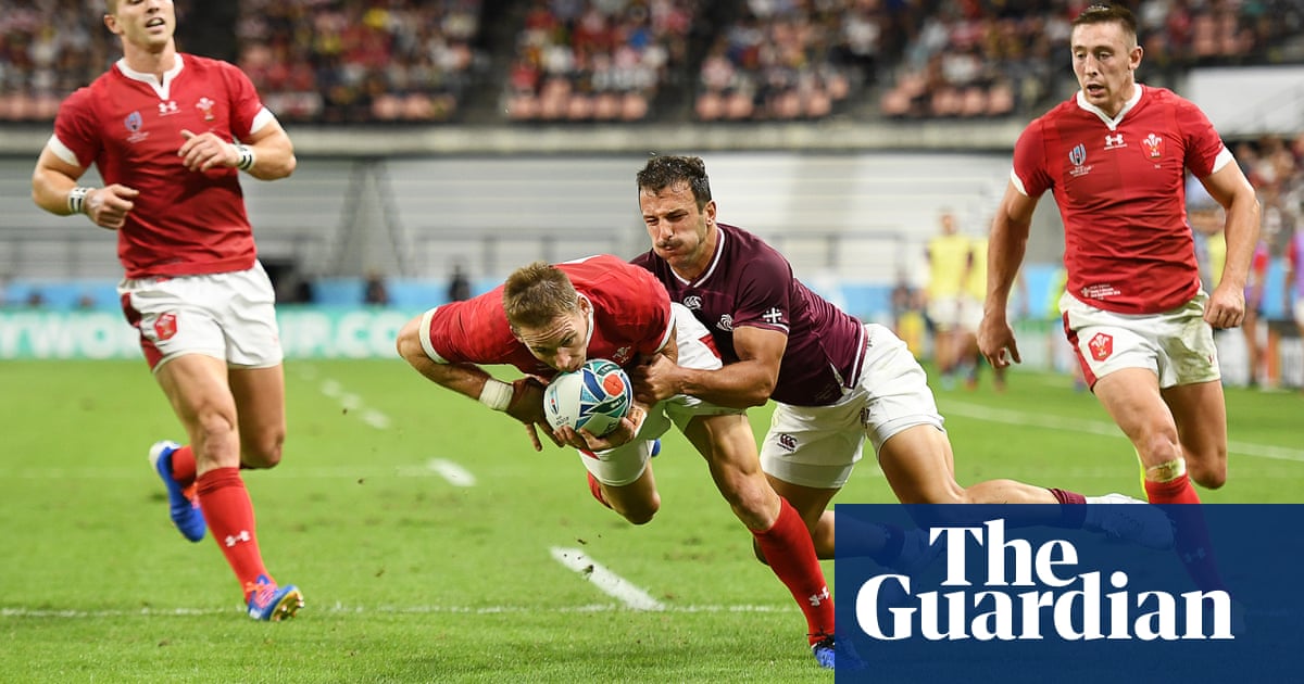 Wales’ first-half blitz ensures victory over Georgia in Rugby World Cup