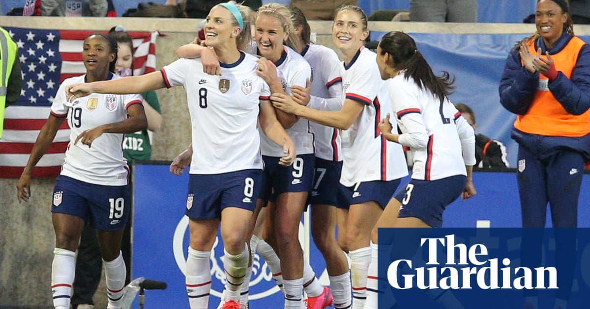 Julie Ertz summons late winner for US in SheBelieves Cup victory over Spain