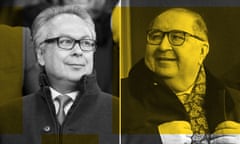 Farhad Moshiri and Alisher Usmanov.