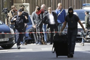 Image result for two men arrested in marseilles by police with guns and bomb making materials