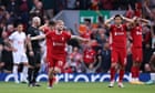 Liverpool and Elliott turn on style as Tottenham’s top-four hopes fade away