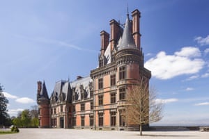 The Chateau de Trevarez, Brittany, France